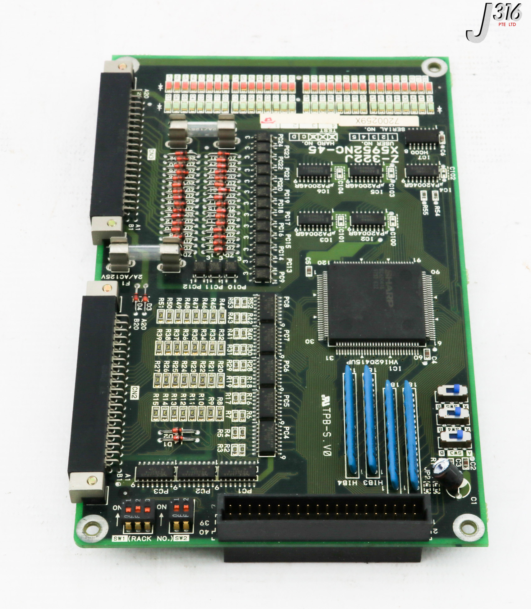 その他 03 33203 FUJI PCB, BARE BOARD LOADER I/O CONTROL CARD, Z-322J X5952NC